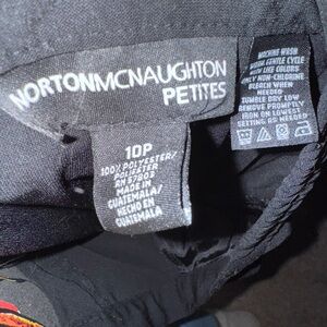 Norton McNaughton Classic Black Petites